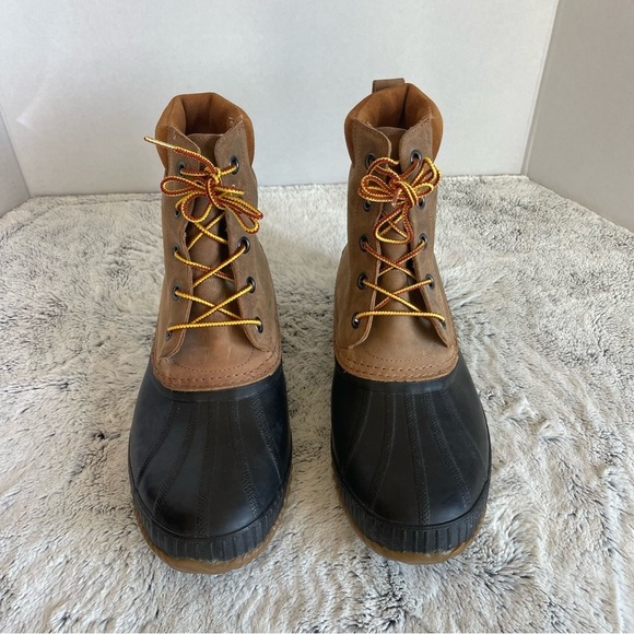 Sorel Cheyenne II Waterproof Lace Up Duck Boots Men Size 12 main image 9